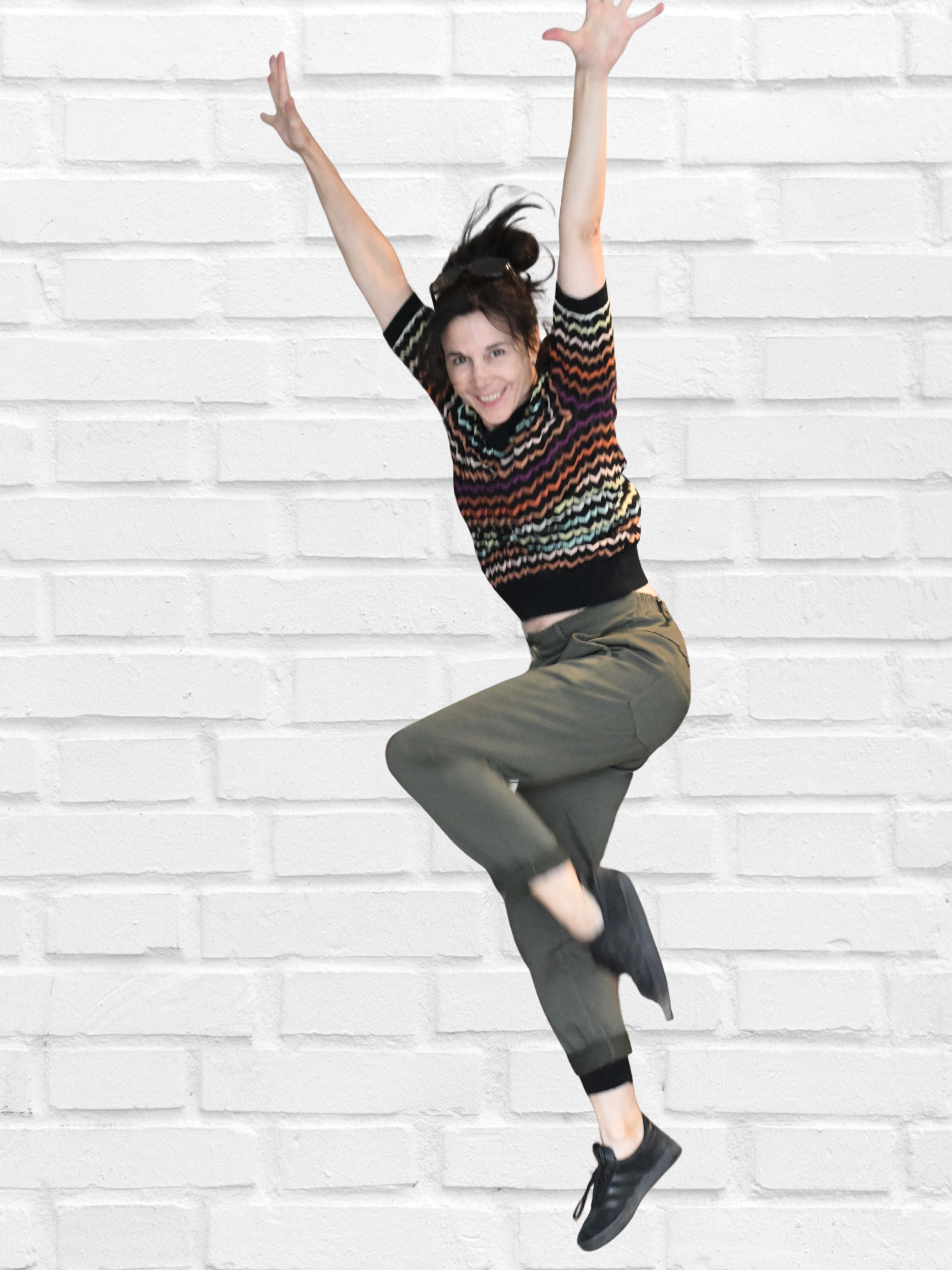 Pantalon chino kaki foncé