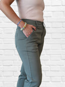 Pantalon chino kaki