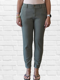 Pantalon chino kaki