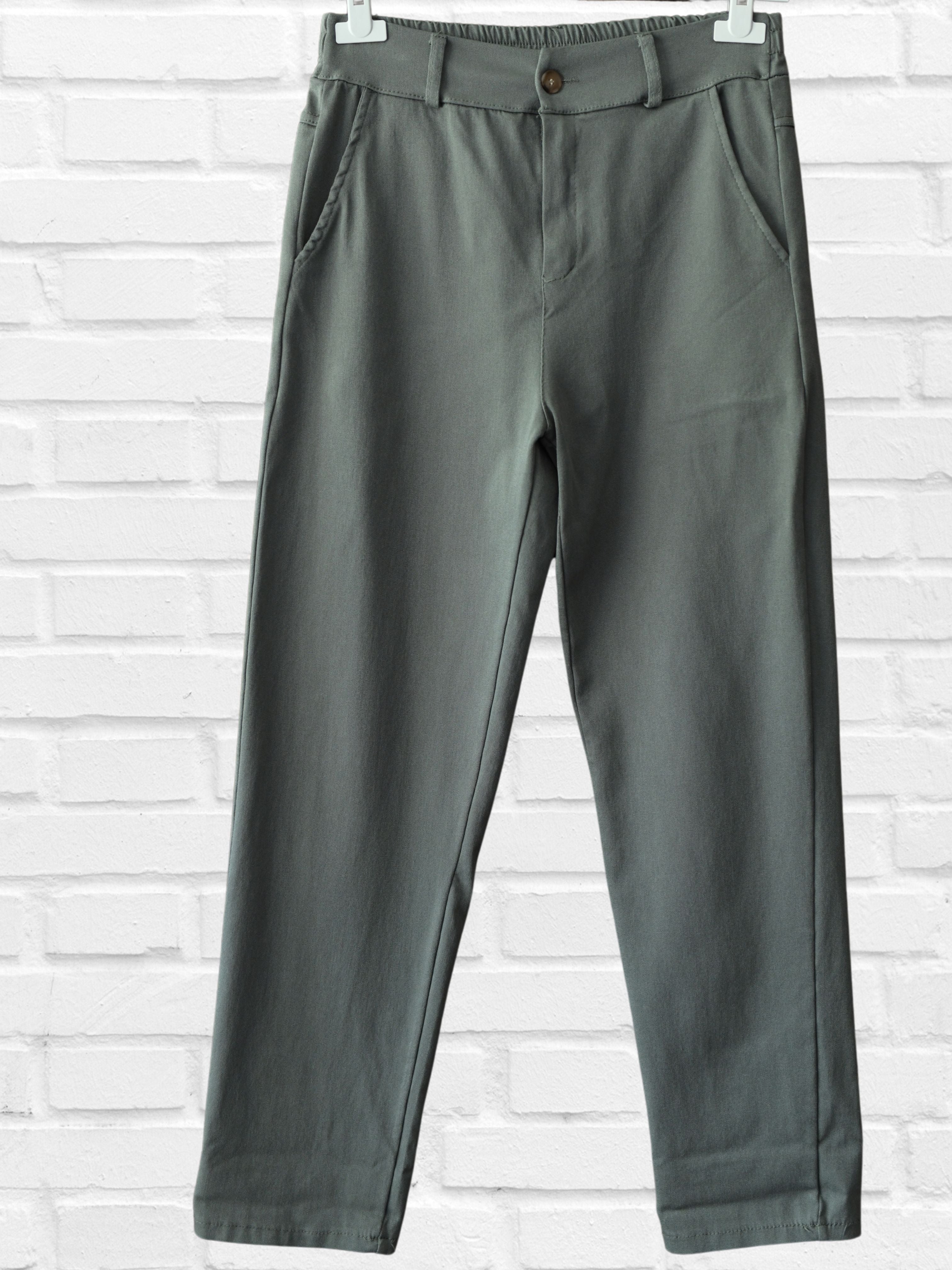 Pantalon chino kaki